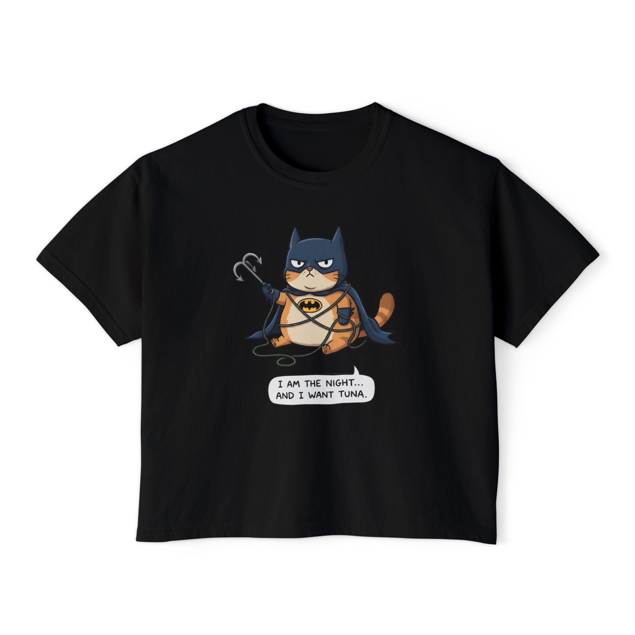Funny Cat Tee – I Am The Night