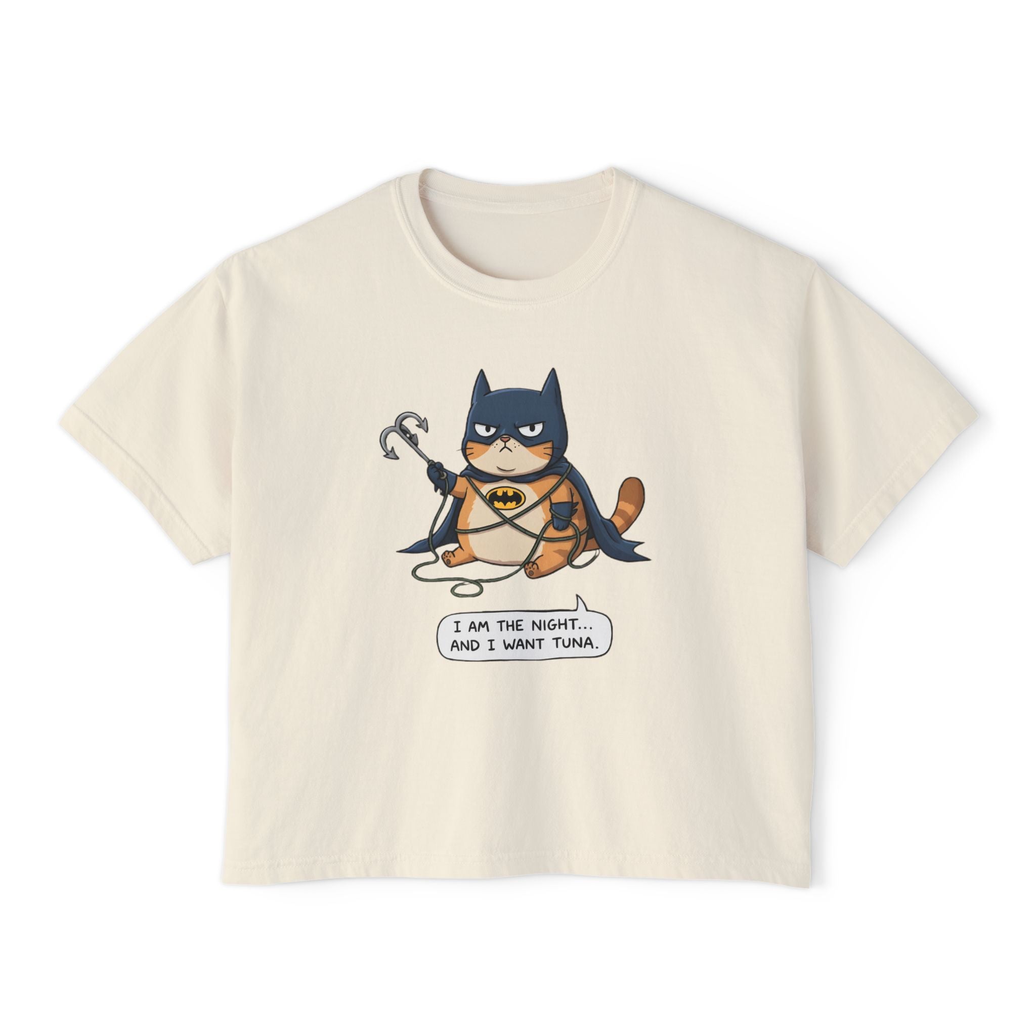 Funny Cat Tee – I Am The Night