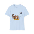 Cat Chasing Bird T-Shirt